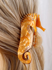 Acrylic Seahorse Hair Claw