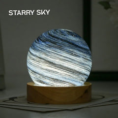 Galaxy Moon Lamp