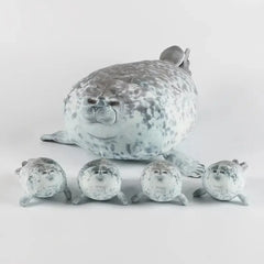 Angry Chonky Seal Family