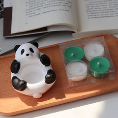 Panda Candlestick Holder