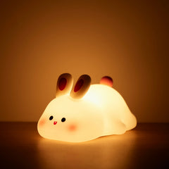 Squishy Big Face Bunny Lamp