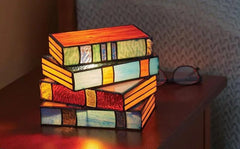 Stacked Books Lamp