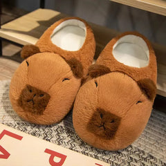 Capybara Plush Slippers