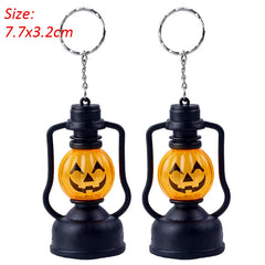 Spooky Pumpkin Keychain