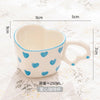 250ML Heart Shaped Mug