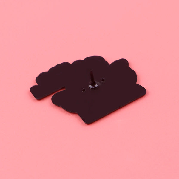 This is Sewious! Funny Yellow Duck Enamel Pin