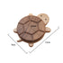 Walnut Solid Wood Turtle Insulation Coaster