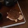 Walnut Solid Wood Turtle Insulation Coaster