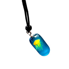 Luminous Jellyfish Pendant Necklace