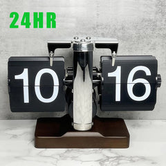 Modern Style Flip Page Turning Clock