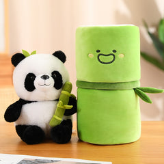 Panda In Bamboo Plush (Summer Sale)