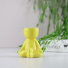 Humanoid Ceramic Flower Pot Vase