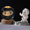 Luminous 3D Glowing Crystal Globe